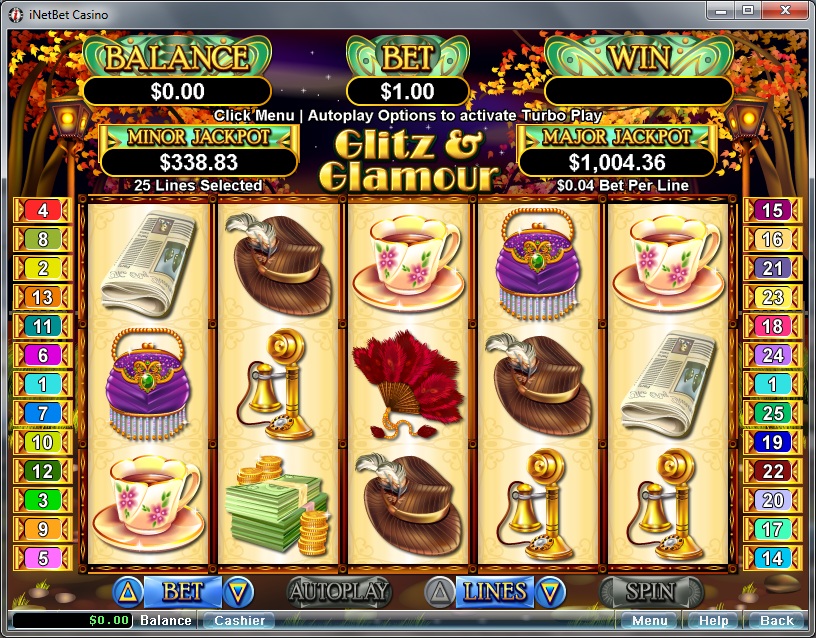 Play glitz slot machine